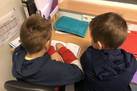 Samlestur í 4. bekk