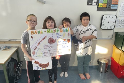 Náttúrufræði kynning í 2. bekk