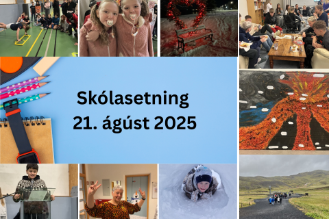 Skólasetning og fleira