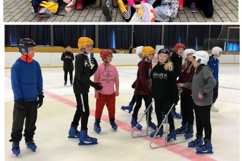 Myndir frá vorferðum  á vegum skólans